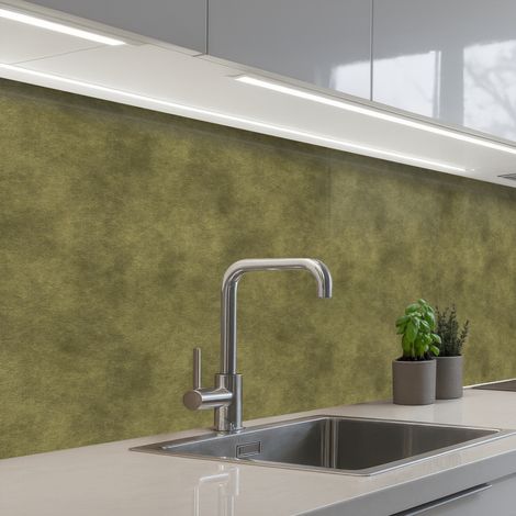SCHIENALI CUCINA Texture - Astratto - Verde 250x80 cm (1/5)