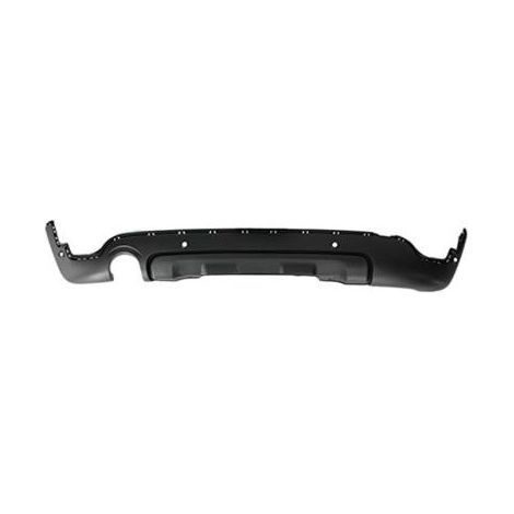 Spoiler de pare-choc arrière noir avec trous radars Mini Countryman F60 phase 1 2017-2020