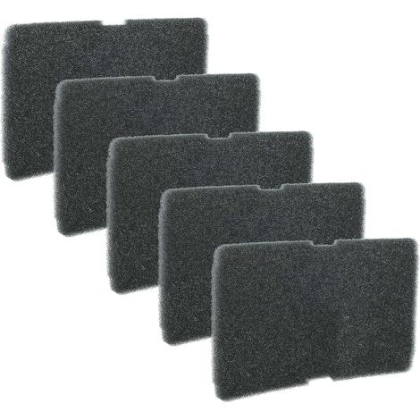 vhbw 5x filtro in spugna compatibile con Grundig GTK W30, GTK4851G50-ALM, GTK4851W30-ALM, GTN37240G-ALM asciugatrice - Set di filtri