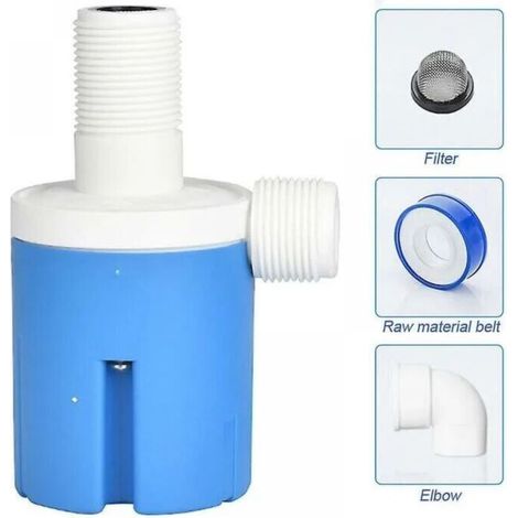 Régulateur de niveau de piscine,Vanne à flotteur d'eau Contrôle pratique du niveau d'eau Vanne à flotteur automatique Niveau d'eauStyle normal (1/4)