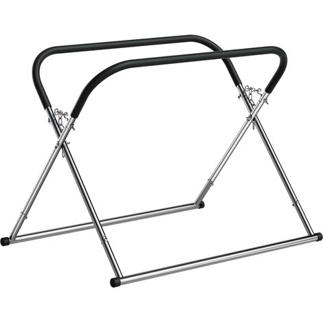Caballete de parabrisas plegable soporte taller coche ajustable hasta 100cm carga máx. 75 kg