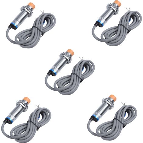 5 sensori di prossimità capacitivi LJC18A3-HZ/BY da 1-10 mm PNP NO 6-36 V 300 mA (1/2)