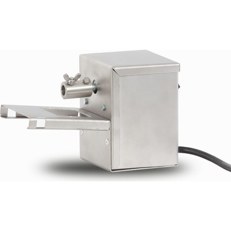 Le Marquier – Moteur électrique 220V 23W – Force 10kg – Vitesse 2 tours/minute – Pour broche carrée 8mm ou 11mm – Rotation efficace pour cuisine