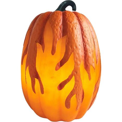 Citrouille Lumineuse - LED À Pile - Décoration Halloween Intérieur Extérieur - Citrouille Fantaisie Pour Table Porche Jardin - 1 Pièce (1/5)
