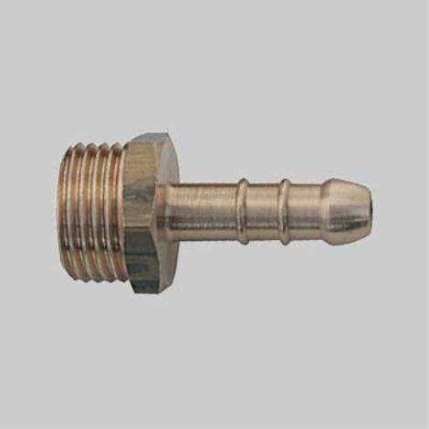 Raccordo portagomma maschio 1/2" - ø 13 mm (metano)