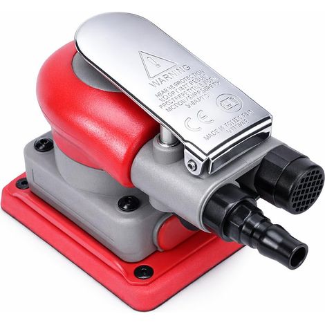 Ponceuse Orbitale Aléatoire, 10 000 Tr/min, Ponceuse à Air Orbitale Aléatoire, Ponceuses Pneumatique à Paume, Papiers de Verre à Faible Vibration et Robuste (1/5)
