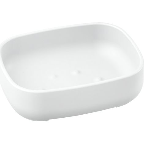 PORTA SAPONE SERIE 'POD' grigio  - METAFORM