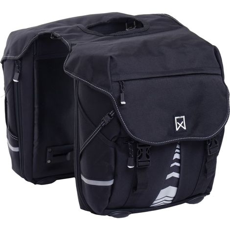 Willex Sacoches de vélo XL 1200 50 L Noir 13611 (1/3)