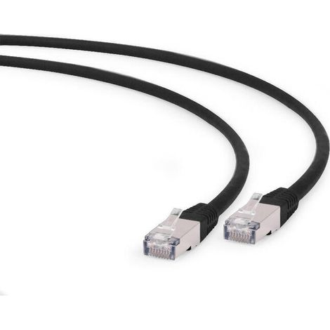 Cable Red S-Ftp Gembird  Cat 6A Lszh Negro 1,5 M (1/4)