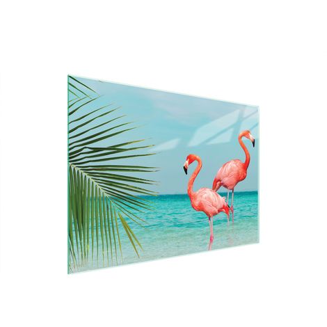 TABLA DE CORTAR DE VIDRIO 40x30 FLAMINGO (1/5)