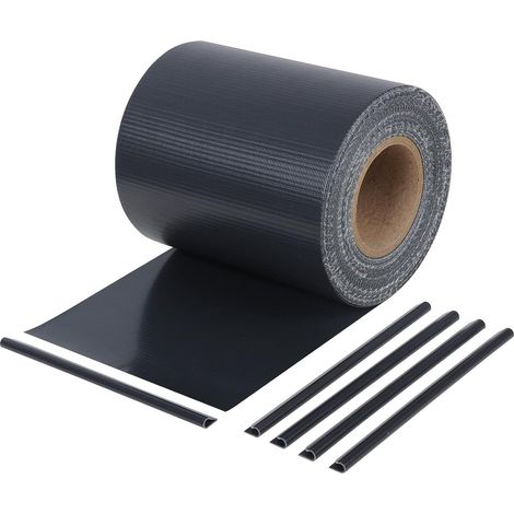 WOLTU Rotolo per Ringhiera Frangivento Oscurante PVC Recinzione Giardino Esterni Nero (1/5)