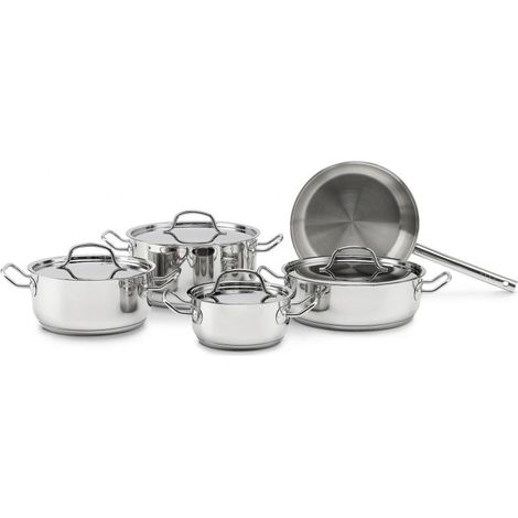 Juego de utensilios de cocina de acero ELLE Home ECCS200409A, 9 piezas