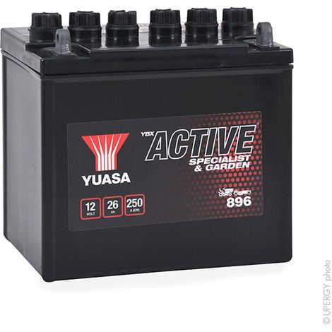 Batterie Yuasa 896 12 V 26 AH 250 AMPS L 187 l 127 H 181