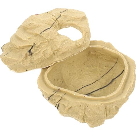 Safe Hideout Cave Reptile Bed Size S Random Texture for Crab Spiders Lizards (1/5)