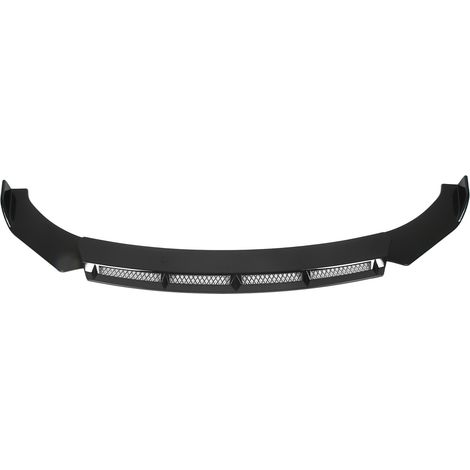 Universelles Frontstoßstangen-Spoiler-Set – 3-teilig, schwarz, für Fahrzeugmodifikationen