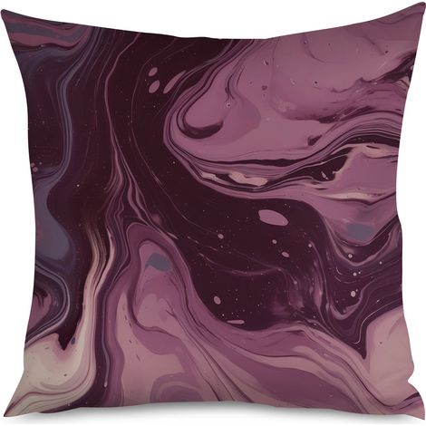 Housse de Housse Coussin Marbre Abstrait Chic (1/5)