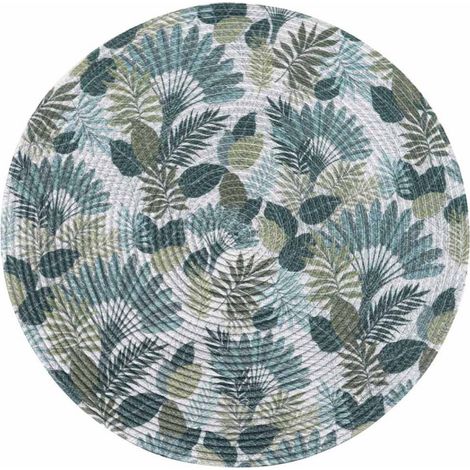 Set de Table Imprimé "Panazio" 35cm Vert (1/3)