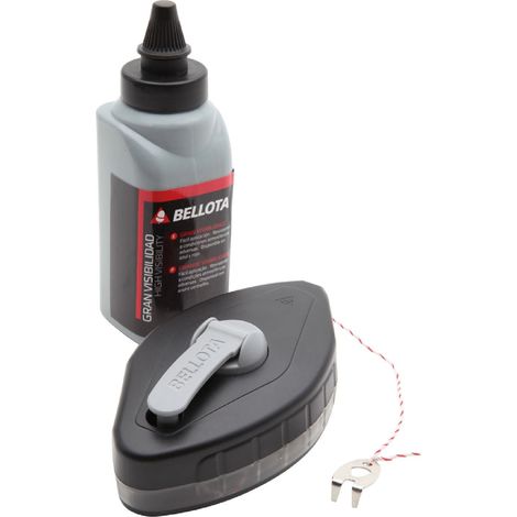 Tracciarighe a filo in plastica antiurto con manovella e flacone da 100 ml (1/4)