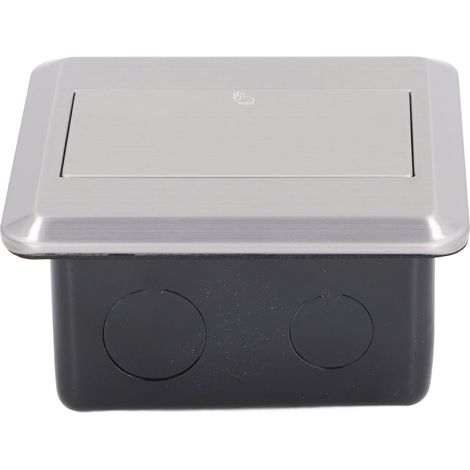 Boîtier de connexion de table, multiprise de bureau pour salle de conférence, comptoir, prise réseau CAT6 à 2 trous (1/5)
