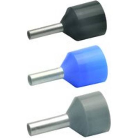 Klauke 4338 Capocorda 2.5 mm² Parzialmente isolato Blu 100 pz. (1/2)