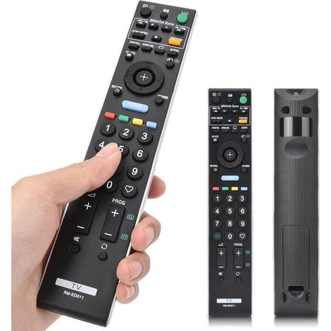 Télécommande universelle - Sony - RM-ED011 - TV LED - Noir (1/4)