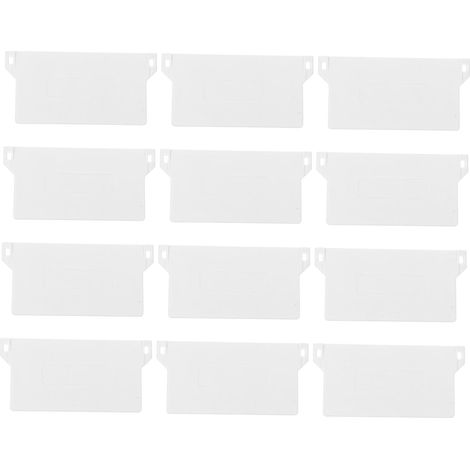 12pièces Plaque Inférieure pour Store Vertical Plastique Lot pour Accessoires De Store Enrouleur (1/5)