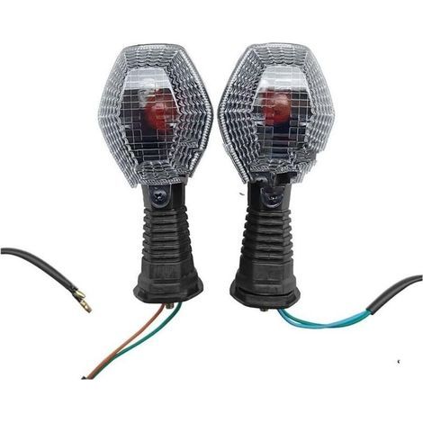 Convient pour moto Suzuki DL 1000 V-Strom DL 650 V-Strom clignotant modifié transparent long (ZD098) (1/2)