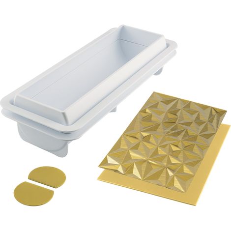 Silikomart Diamond Buche Stampo in Silicone, Multicolore, 25 x 8 x 6.7 cm (1/4)