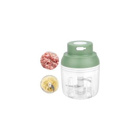 Tritatutto elettrico per cipolle, 250 ml, tritatutto multifunzione, tritatutto per verdure, tritatutto per cipolle, tritatutto universale per cipolle, verdure, frutta e noci