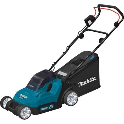 Makita – Tondeuse à batterie 36V poussée – Largeur de coupe 380 mm – Hauteur de coupe 20-75 mm – Bac de ramassage 40 l – Pour surfaces jusqu'à 560 m² - DLM382Z