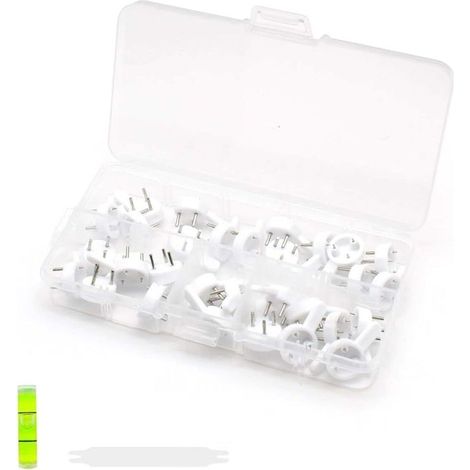 Fixation Cadre Sans Percer, 30 Pièces Accroche Murale Sans Percer, Crochet Tableau, Aucune Trace de Suspension, Convient pour Accrocher des Tableaux, Broderies, Photos de Mariage (1/4)