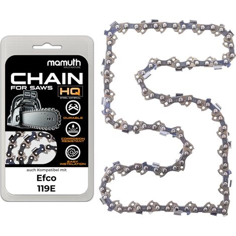 Chaîne de scie 30cm 1,3mm 3/8" 45 TG pour Efco 119E (1/4)