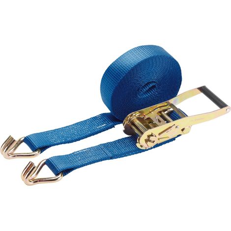 Sangle à cliquet, Bleu, 8 m X 50 mm (1/2)