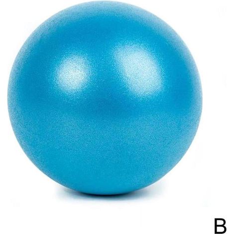 Ballon De Yoga - 25 Cm - En Pvc Anti-Éclatement - Pour Exercices De Renforcement Du Core Et D'Équilibre - 1 Pièce (1/5)
