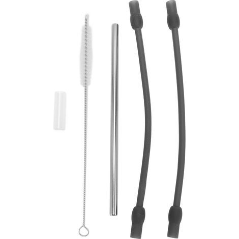 Kit Tuyau Lait Silicone Alimentaire pour Machine Café Automatique Compatible Siemens Bosch - Ensemble Complet avec Brosse et Tube Inox (1/5)