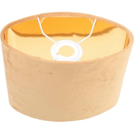 Abat-jour ovale stable (1 pièce) - Décoration pratique pour lampe de bureau ou de chambre (1/5)