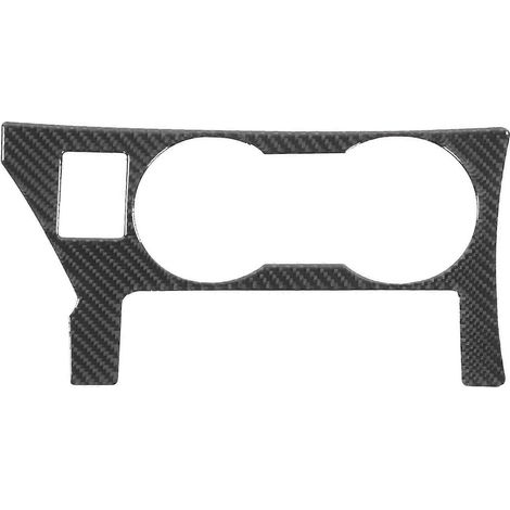 Autocollant pour panneau porte-gobelet, baguette décorative en fibre de carbone souple, compatible avec Corolla 2014-2018 (1/5)