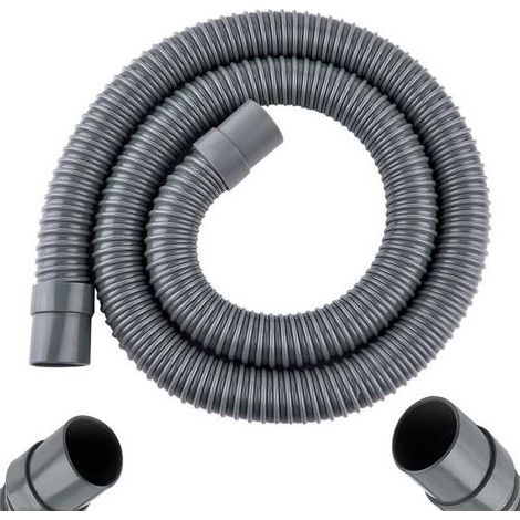 Tuyau de piscine flexible, 32 mm de diamètre, longueur 1,5 m, lot de 2 pièces, adapté pour la connexion et l'installation de votre équipement de filtration de piscine (1/5)