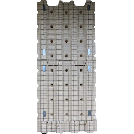 Récupérateur d'eau équipé murdeau 1100l végétalisable
