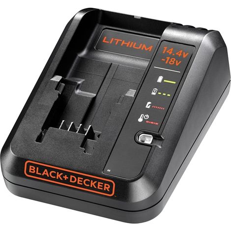 Black+Decker BDC1A-GB Multi-Voltage 14.4V-18V Lithium-Ion Battery Charger (1/5)