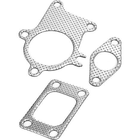 Kit de tuyau d'échappement à 5 boulons avec joint de 38 mm/1,5 pouce pour turbocompresseurs T3/T4 (1/5)