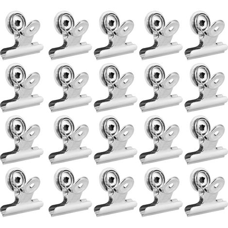 Lot de 20 pinces magnétiques rondes étanches 50mm pour réfrigérateur, outil de fixation industrielle résistant (1/5)