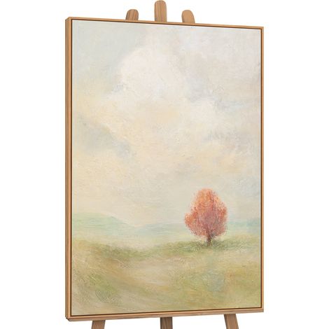 Gemälde Warme Weite Rahmen Eichefarben 120x80 cm (1/5)