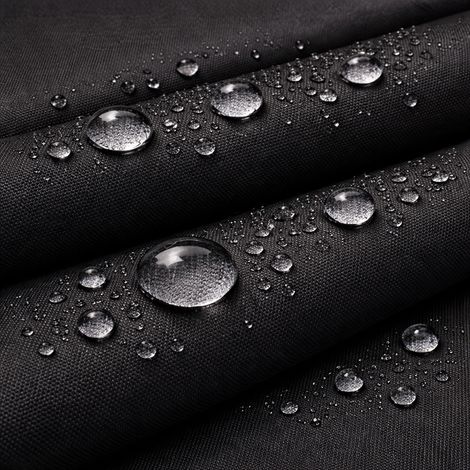 Wasserdichtes Gewebe, schwarz (1/5)