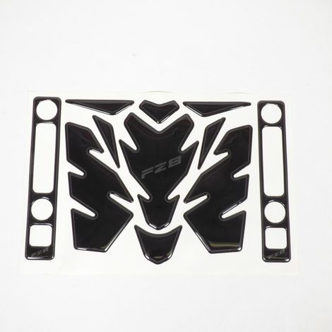 Protection de réservoir adhésive Mad Full Kit noir pour moto