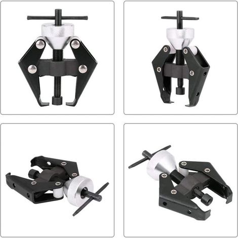 Estrattore per bracci tergicristallo in acciaio al carbonio, estrattore per terminali batteria, estrattore per piccoli cuscinetti per la rimozione, l'installazione e la manutenzione dei bracci tergicr (1/4)