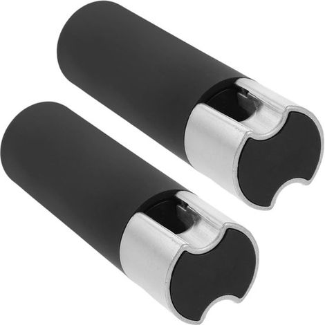 Ensemble de 2 pièces noires - Cordon lesté pour rideaux servant de contrepoids - Accessoires pour stores verticaux (1/5)