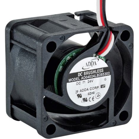 ADDA AD04024LB285302 Axiallüfter 24 V/DC 22.1 m³/h (L x B x H) 40 x 40 x 28 mm