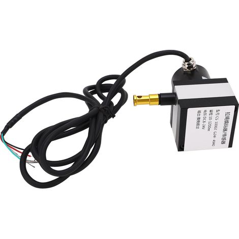 Encodeur incrémental à câble, diamètre 38 mm, plage de mesure 10-1200 mm, compatible impulsions, tension DC 8-24V (1/5)
