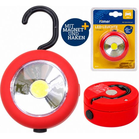 COB LED Leuchte Magnet + Haken (1/5)